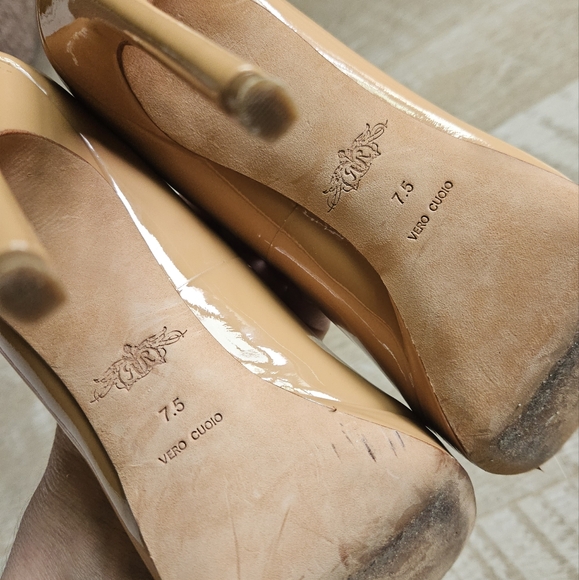 Rachel Roy Peep Toe Patent Leather Pumps - Picture 15 of 16